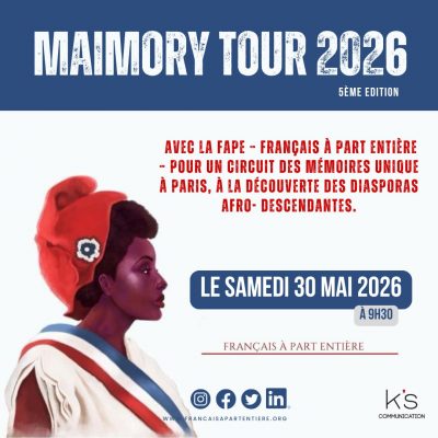 Maimory tour Mai-2026